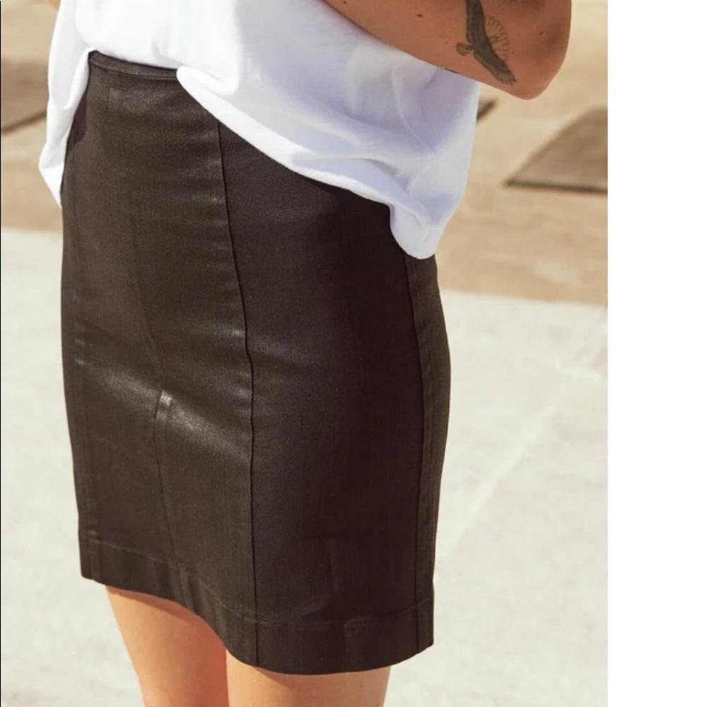 COPY - Vetta Leatherette Skirt